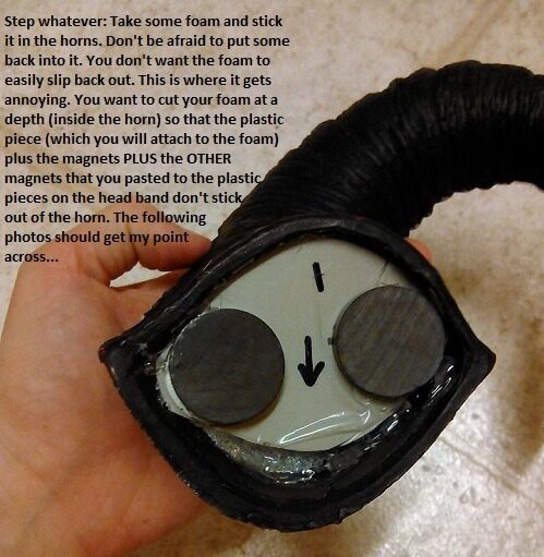 Tutorial for Attaching Cosplay Horns to Wigs 7 e1635962930552
