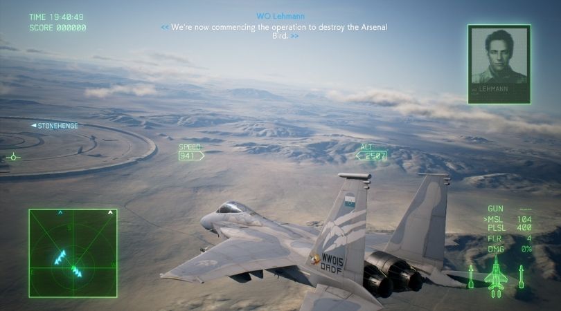 Ace Combat 7 Skies Unknown