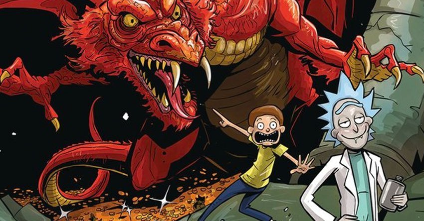 REVIEW: 'Rick and Morty vs. Dungeons & Dragons: Director's Cut,' Issue #1 1 Rick and Morty vs. Dungeons & Dragons: Director's Cut #1