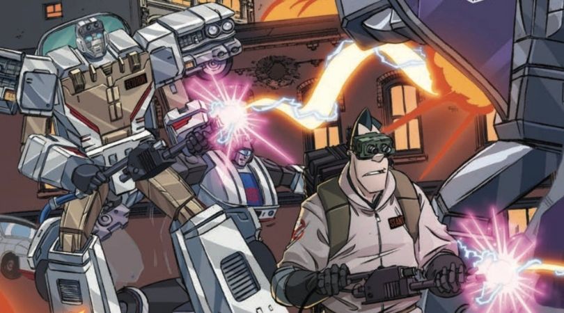 REVIEW: Transformers/Ghostbusters,' Issue #1 1 TransformersGhostbusters #1 - But Why Tho