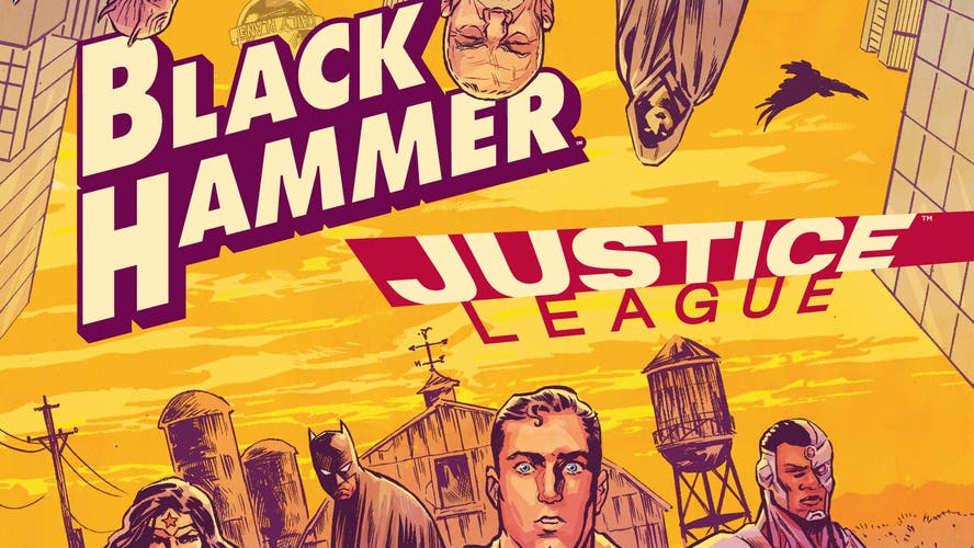 INTERVIEW: Jeff Lemire & Michael Walsh on 'Black Hammer/Justice League' 1 Jeff Lemire & Michael Walsh Interview