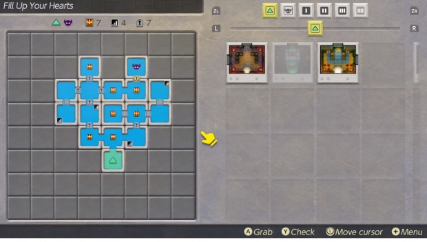 Zelda Dungeon maker Heart Chamber Challenge
