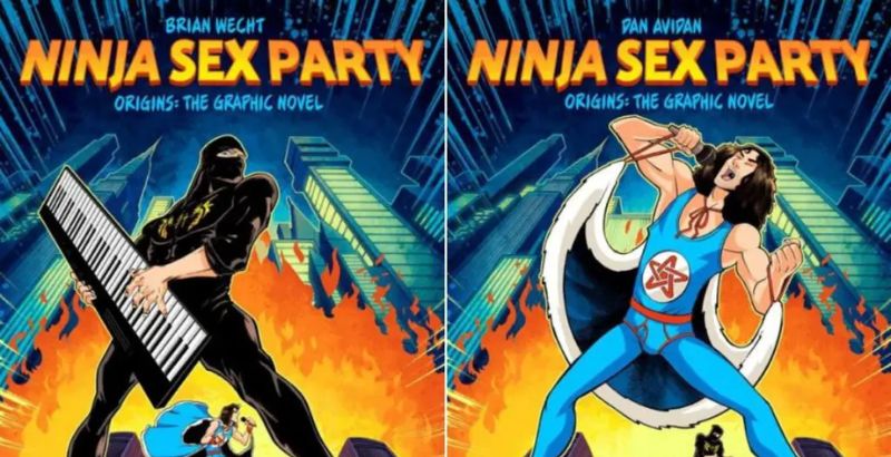 Ninja Sex Party, Origins: The Graphic Novel for Greatest Comedy Band on YouTube 1 Ninja Sex Party — But Why Tho