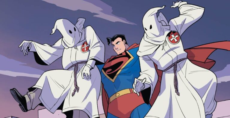 Superman Smashes the Klan