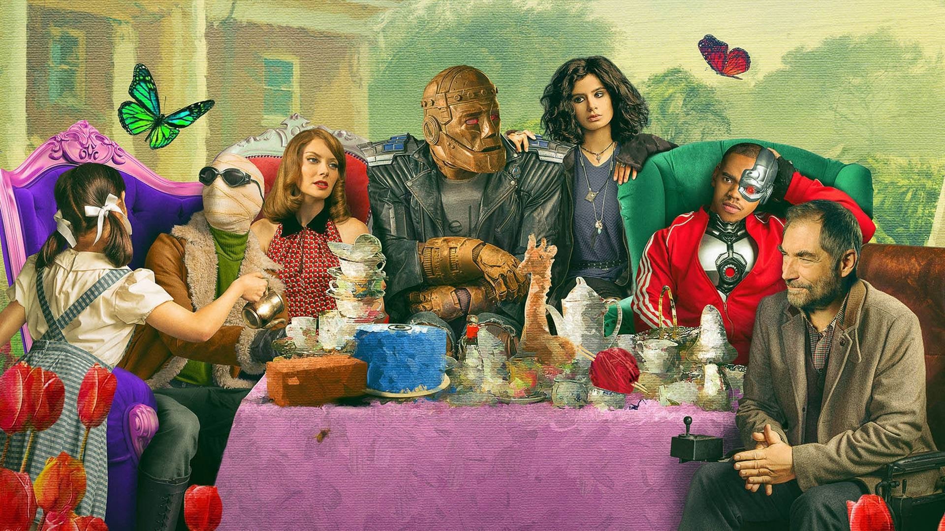 REVIEW: 'Doom Patrol' Season 2 Premiere Sets Another Absurd Adventure 1 Doom Patrol Banner