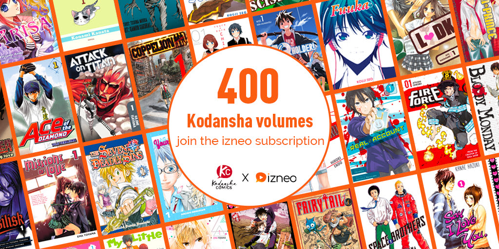 All-you-can-read Kodansha Comics & VERTICAL manga on izneo 1 Kodansha Comics