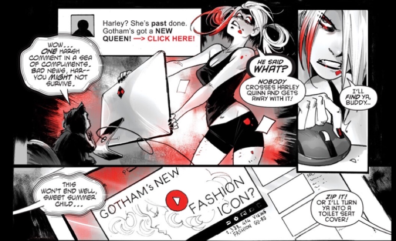 Harley Quinn: Black, White and Red #2