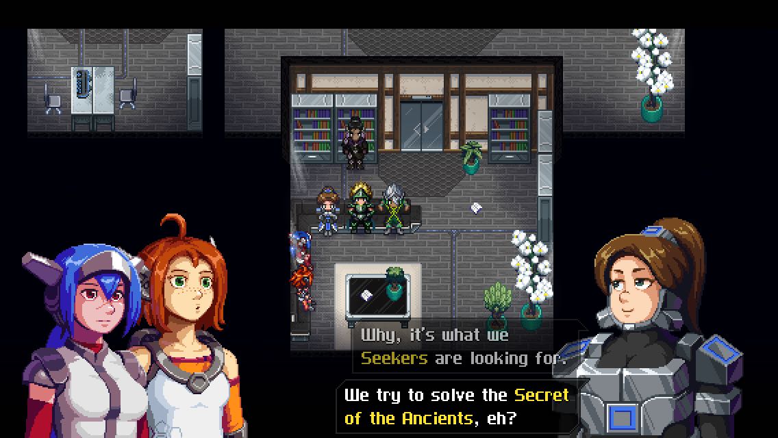 CrossCode Dialog