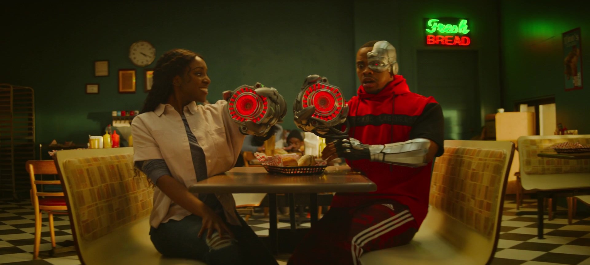 REVIEW: ‘Doom Patrol,’ Season 2 Episode 5 – "Finger Patrol" 1 Cyborg and Roni in Finger Patrol