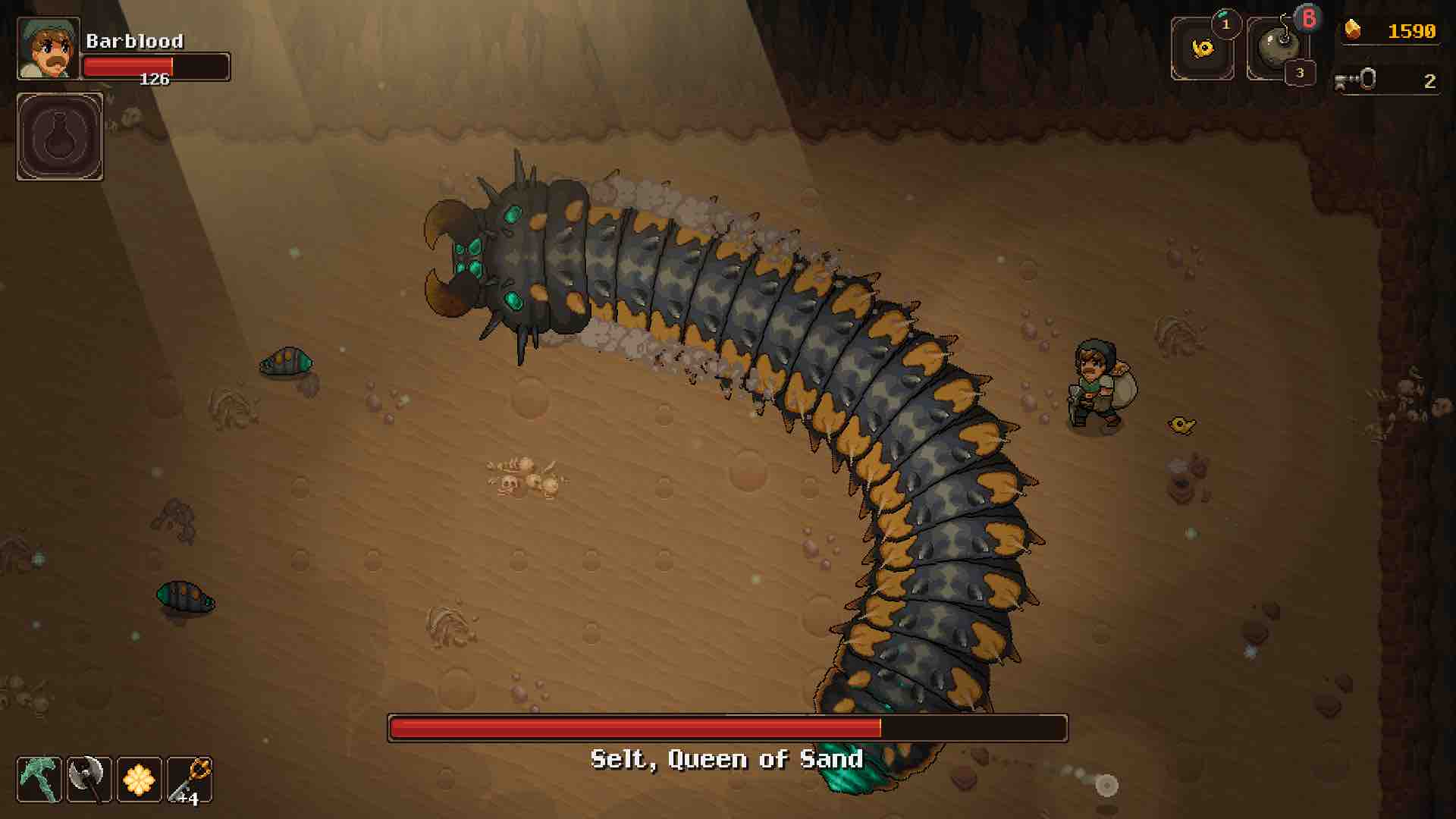 UnderMine Boss Fight - But Why Tho