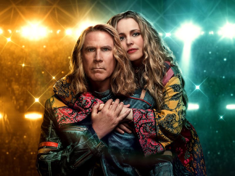 REVIEW: Eurovision Song Contest: The Story of Fire Saga 1 Will Ferrell and Rachel McAdams in Eurovision Song Contest: The Story of Fire Saga