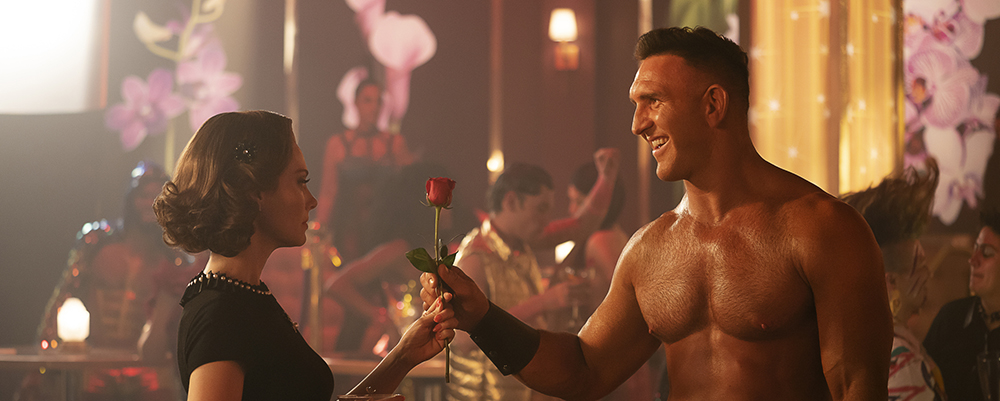 Rita Farr and Flex Mentallo