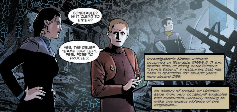 Odo in Star Trek: Deep Space Nine - Too Long A Sacrifice #1