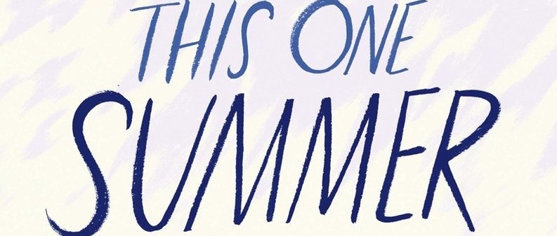 Purple text reads "This One Summer." 