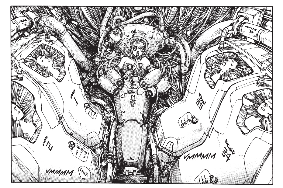 Cyberpunk manga Ghost in the Shell