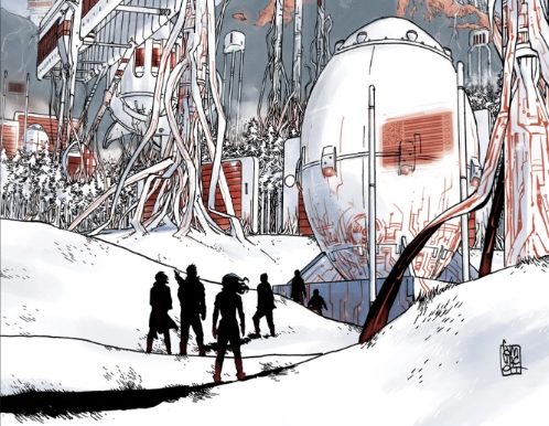 REVIEW: 'Undiscovered Country,' Issue #8 1 Undiscovered Country #8 cover