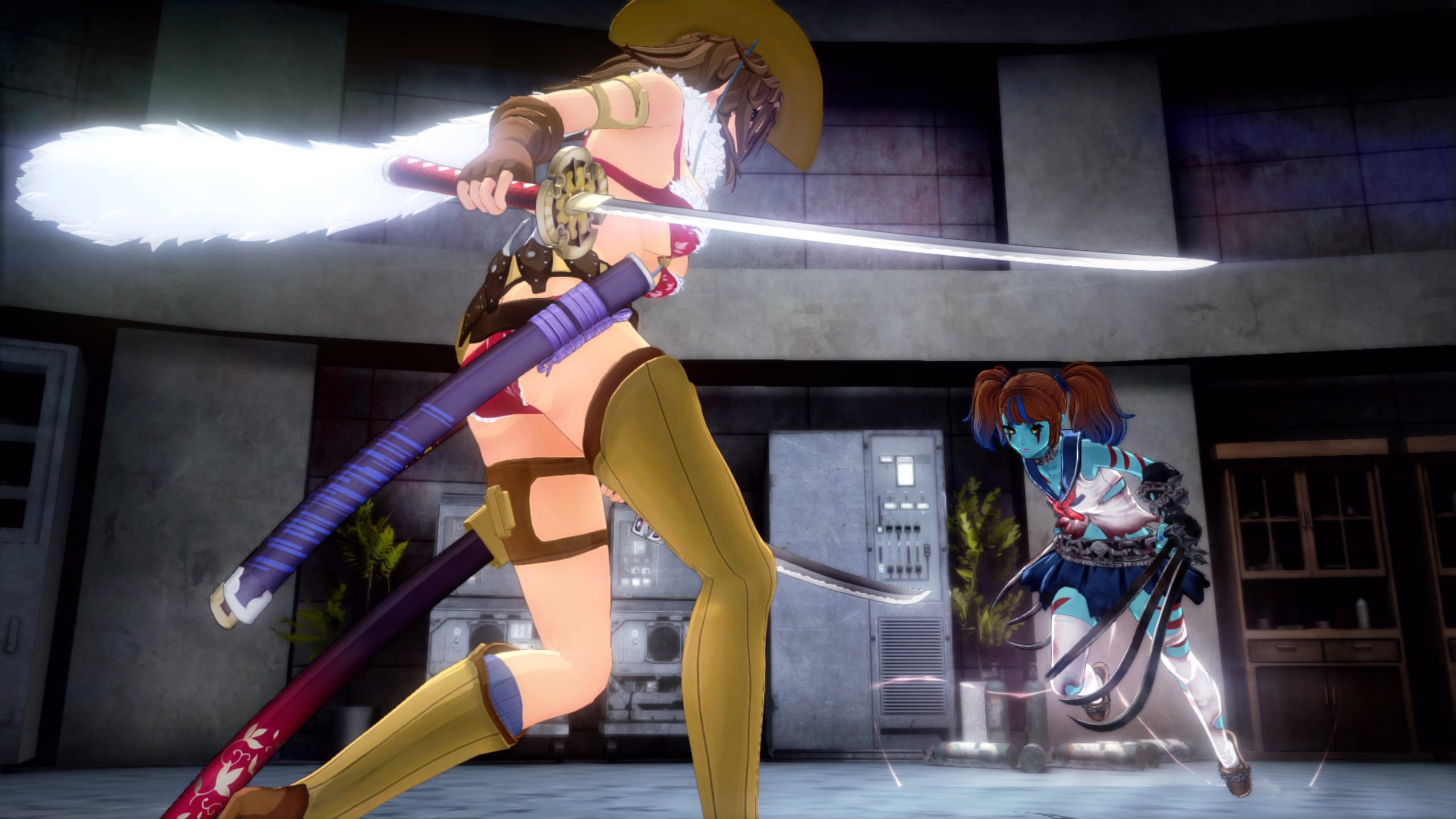 Onee Chanbara Origin Cutscene