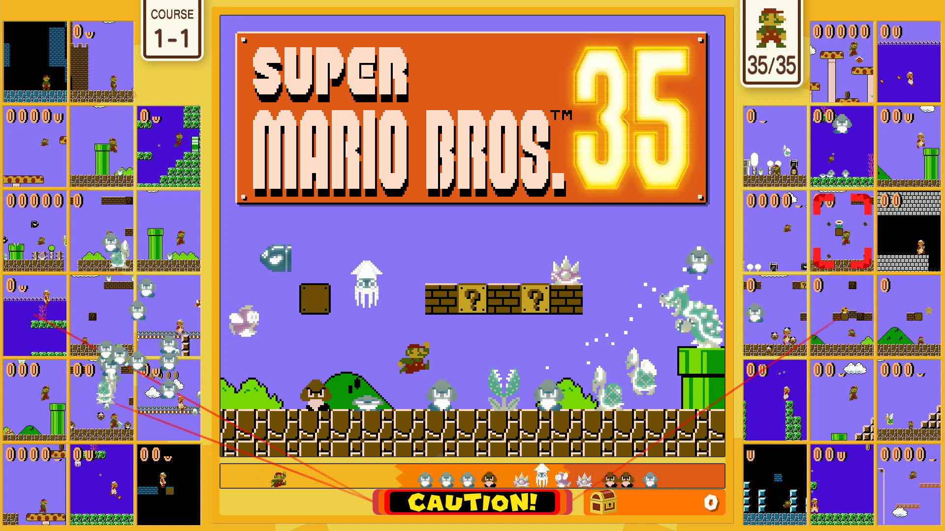 REVIEW: ‘Super Mario Bros. 35’ Is Only Fun While It Lasts (Switch) 1 super mario bros. 35 - But Why Tho
