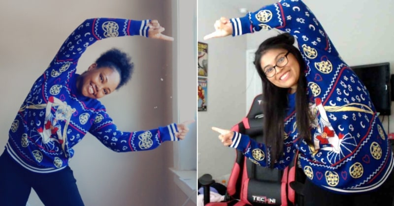 PRODUCT REVIEW: Sailor Moon Fair Isle Ugly Christmas Sweater from FUN.com 1 sailor moon sweater