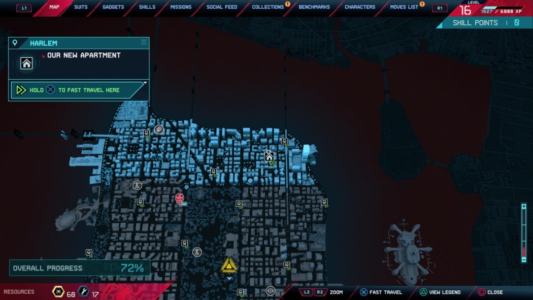 Miles Morales Map