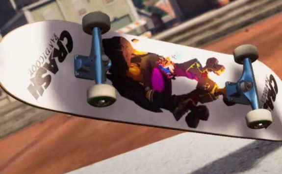 Crash Bandicoot Drops In to Tony Hawk's Pro Skater 1+2 1 Tony Hawk Crash Bandicoot