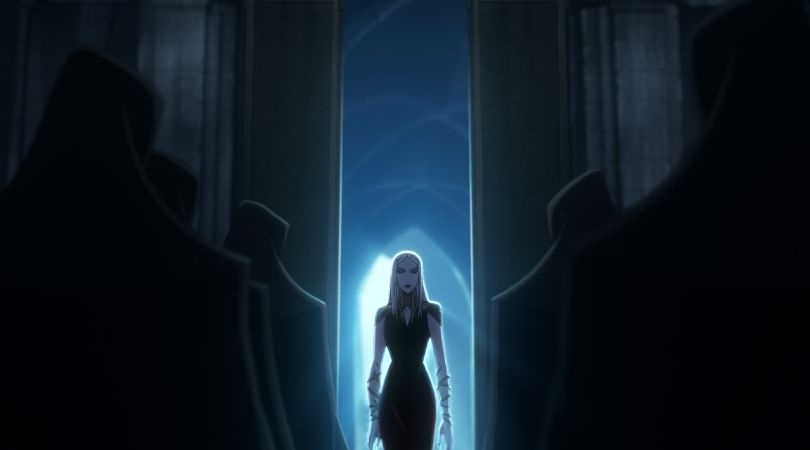 Carmilla's Journey: No One Deserved Her Blood 1 Carmilla in Castlevania Season 2 making a grand entrance into the series