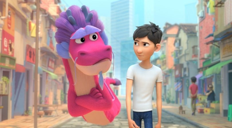 REVIEW: 'Wish Dragon' is Heartfelt Animation 1 Wish Dragon