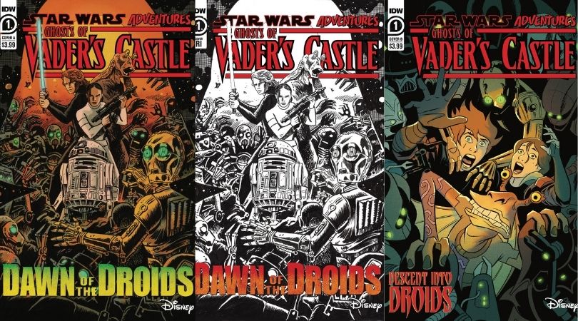 The Dreaded Sith Lord will Haunt Your Dreams in IDW’s Star Wars: Ghosts of Vader's Castle Comic Book 1 Star Wars: Ghosts of Vader's Castle