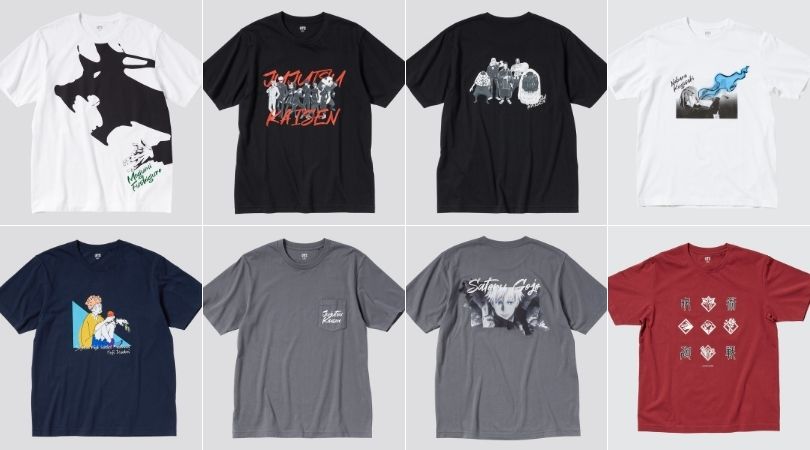 UNIQLO Launches Second UT Collaboration Collection with JUJUTSU KAISEN 2 COMICS Use this to resize images 27