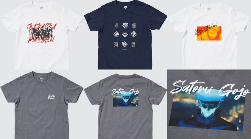 UNIQLO Launches Second UT Collaboration Collection with JUJUTSU KAISEN 3 COMICS Use this to resize images 28