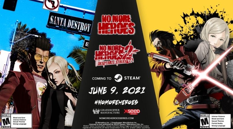 No More Heroes and No More Heroes 2: Desperate Struggle Announced for a June 9 Release on PC 1 No More Heroes