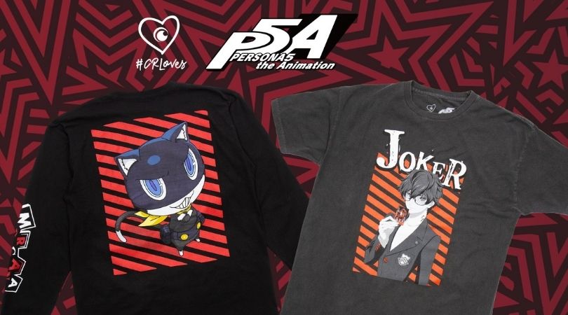 Crunchyroll Launches PERSONA5 Streetwear Collection 1 PERSONA5 Streetwear Collection