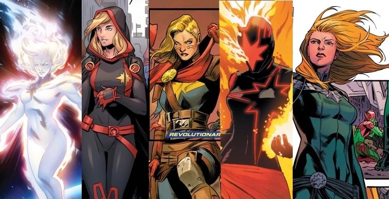 How Carol Danvers' Shifting Attire Augments Her Story 1 Carol Danvers