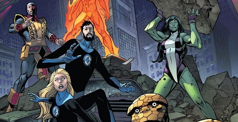 ADVANCED ISSUE: 'Fantastic Four: Reckoning War Alpha,' Issue #1 1 Fantastic Four Reckoning War Alpha #1 - But Why Tho