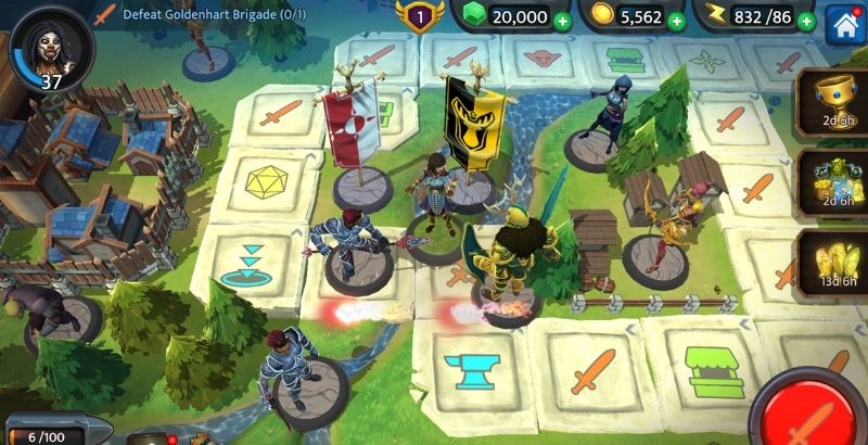 REVIEW: 'RPG Dice: Heroes of Whitestone' Feels Like Busywork (Android) 1 RPG Dice; Heroes of Whitestone Review