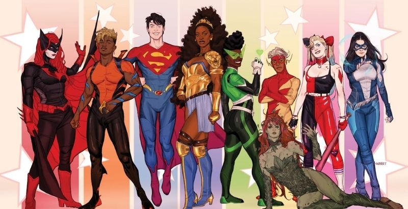 All of DC's Pride-Themed Variant Covers Revealed! 1 DC Pride 2022