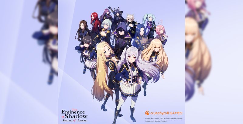 Crunchyroll Unveils Eminence in Shadow New Mobile RPG Game 1 The Eminence in Shadow: Master of Garden