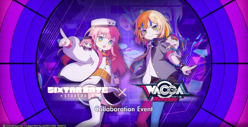 Sixtar Gate: STARTRAIL Announces Collaboration With WACCA 1 WACCA & Sixtar Gate: STARTRAIL