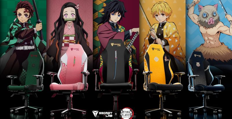 Upgrade Your Demon-Slaying Game With A New Chair 1 The Secretlab Demon Slayer Collection