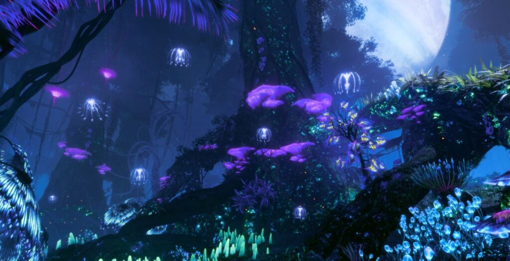 Nighttime in Kinglor Forest
