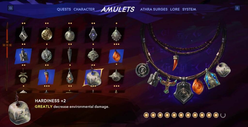 Best Amulets in Prince of Persia - Hardiness