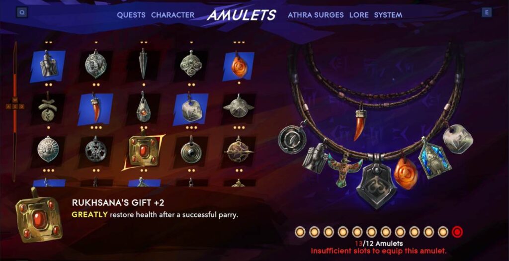 Prince of Persia: The Lost Crown Amulets - Rukhsana's Gift