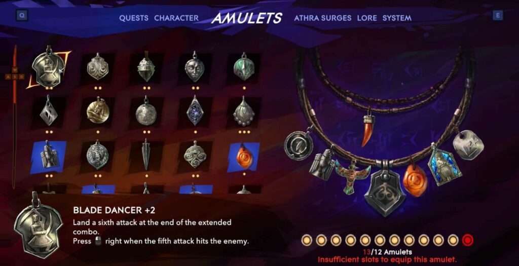 Prince of Persia Amulet - Blade Dancer