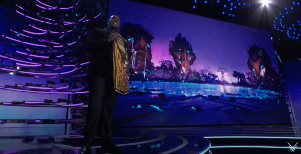 Abubakar Salim introducing Tales of Kenzera: Zau at the Game Awards