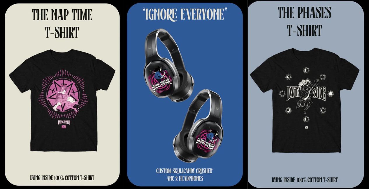 Dying Inside Merch