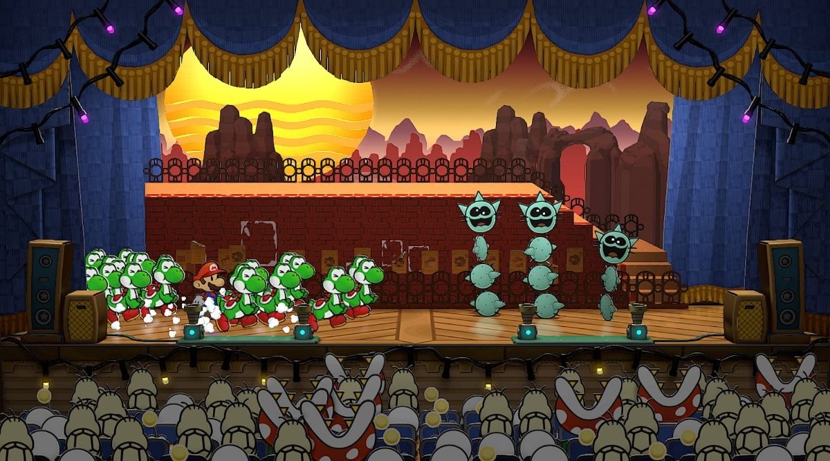 Paper Mario: The Thousand-Year Door Remake Battle