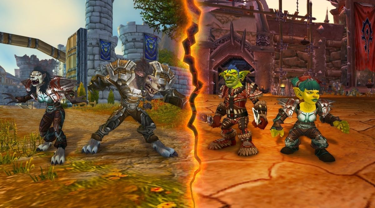 World of Warcraft Cataclysm Classic Worgen Goblin
