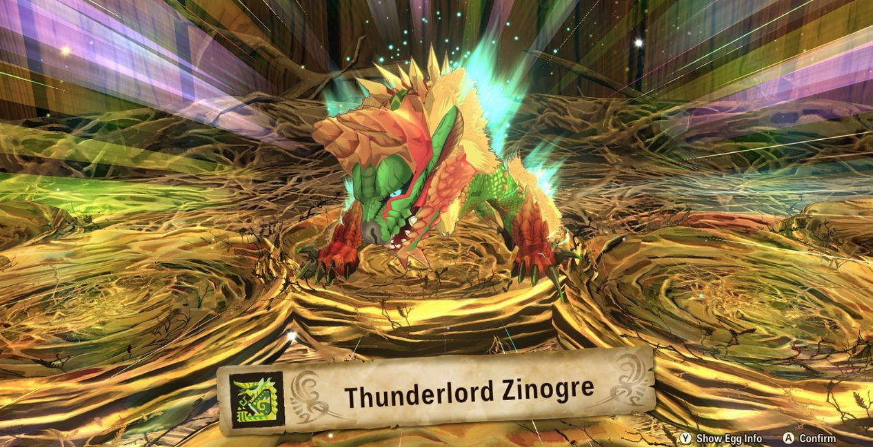 Gameplay from Monster Hunter Stories 2