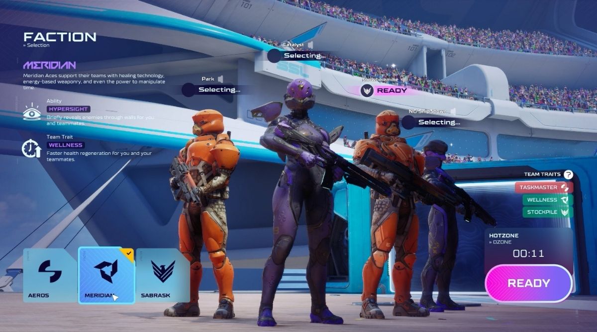 Splitgate 2 Factions