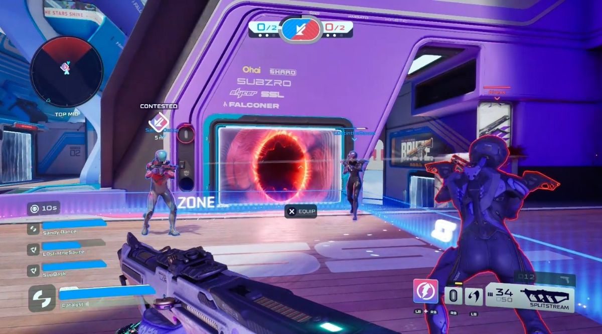 Splitgate 2 Gameplay